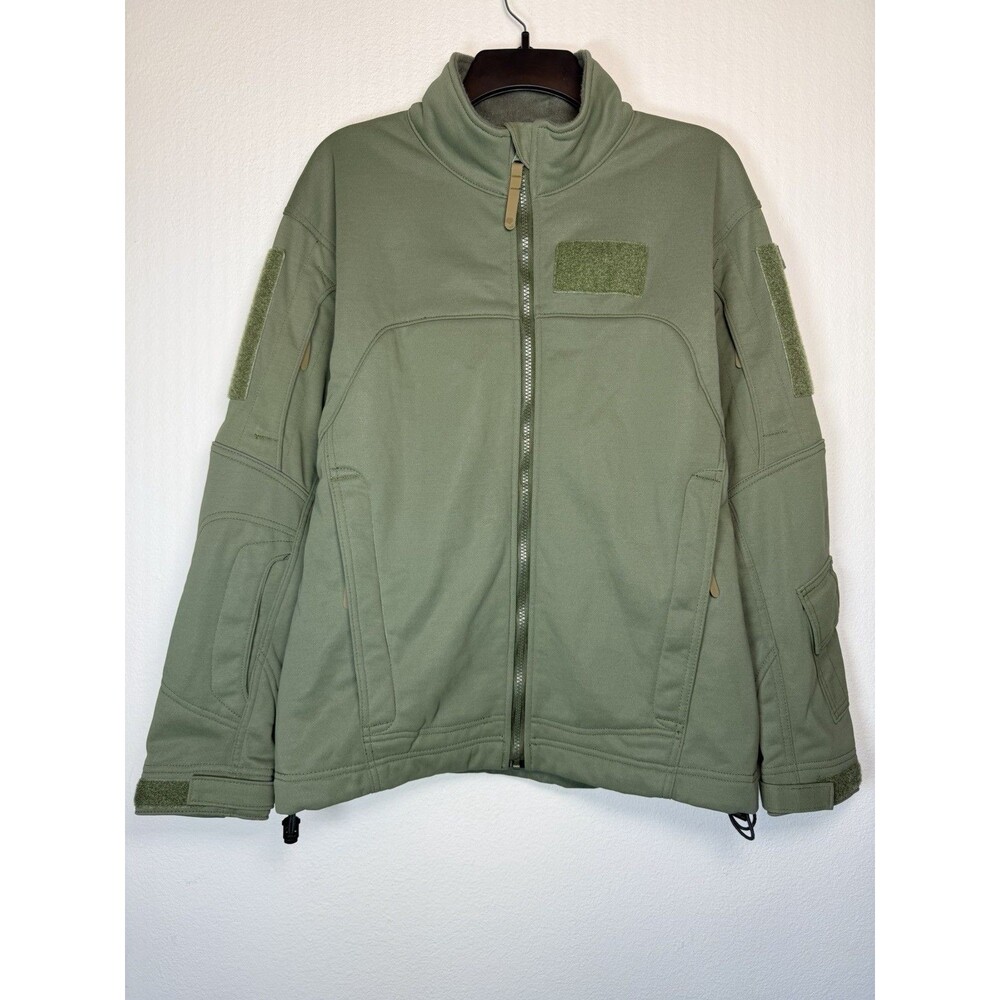 Massif Elements NAVAIR Flight Jacket Battlefield X Green Flame Resistant Small
